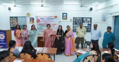एसजीआरआर विश्वविद्यालय द्वारा एसजीआरआर पब्लिक स्कूलों के शिक्षकों के लिए शोध पद्धति पर तीन दिवसीय कार्यशाला का आयोजन
