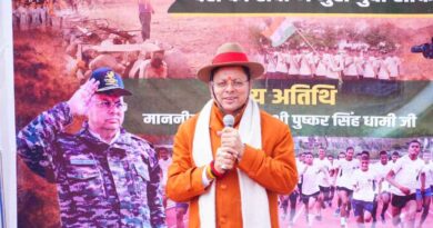 मुख्यमंत्री धामी ने भराड़ीसैंण में अग्निवीर कैडेट्स से किया संवाद, बोले वर्दीधारी पदों में अग्निवीरों के लिए 10 प्रतिशत क्षैतिज आरक्षण की व्यवस्था