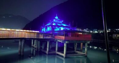 चारधाम यात्रा से पहले धारी देवी मंदिर परिसर में आधुनिक वॉल वॉशर लाइटिंग, रात में दिखेगा मनमोहक दृश्य