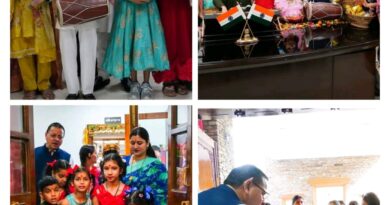 मुख्यमंत्री धामी ने मुख्यमंत्री आवास में सपरिवार मनाया लोकपर्व फूलदेई, प्रदेश वासियों को दीं फूलदेई की शुभकामनाएं 