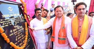 मुख्यमंत्री धामी ने सितारगंज में 11 करोड़ की लागत से निर्मित सिडकुल पुल का किया शिलान्यास , शक्तिफार्म क्षेत्र को मिलेगी सीधी कनेक्टिविटी