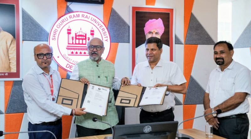 श्री गुरु राम राय विश्वविद्यालय में खुलेगा इग्नू लर्नर सपोर्ट सेंटर, इन्दिरा गाॅधी नेशनल ओपन यूनिवर्सिटी के साथ एमओयू साइन
