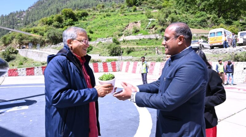 मुख्य चुनाव आयुक्त ज्ञानेश कुमार दो दिवसीय उत्तराखंड दौरे पर,मुख्य निर्वाचन अधिकारी डॉ. बीवीआरसी पुरुषोत्तम ने किया स्वागत, सीमांत पोलिंग बूथ हर्षिल का करेंगे निरीक्षण