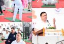 मुख्यमंत्री धामी ने बनबसा में किया सामूहिक योगाभ्यास, योग को दैनिक जीवन का हिस्सा बनाने का किया आह्वान