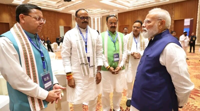 मुख्यमंत्री धामी ने नई दिल्ली में प्रधानमंत्री मोदी से की भेंट, प्राप्त किया उनका मार्गदर्शन