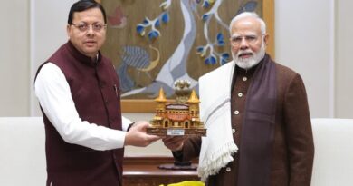 मुख्यमंत्री धामी ने प्रधानमंत्री मोदी को पत्र लिखकर उनके सफल नेतृत्व के 12 वर्ष पूर्ण होने पर दी शुभकामनाएं