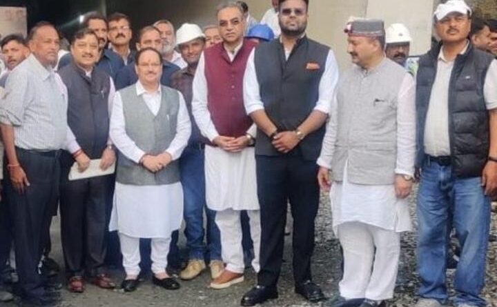 केंद्रीय मंत्री जे.पी. नड्डा ने शिमला बाईपास परियोजना की प्रगति का लिया जायजा, विभिन्न निर्माण कार्यों करी की समीक्षा 