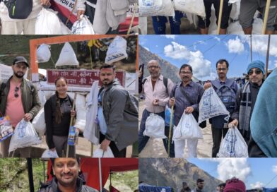 जिलाधिकारी रुद्रप्रयाग विशाल मिश्रा के मार्गदर्शन में अपना कचरा, अपनी जिम्मेदारी’ के संकल्प के साथ स्वच्छ केदारनाथ की ओर बढ़ता कदम
