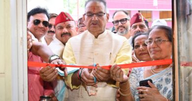 कैबिनेट मंत्री गणेश जोशी ने सैनिक कल्याण परिषद के उपाध्यक्ष शमशेर सिंह बिष्ट के कार्यालय का किया शुभारंभ