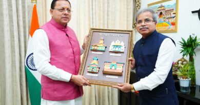 मुख्यमंत्री धामी से रेलवे बोर्ड के चेयरमैन सतीश कुमार के नेतृत्व में प्रतिनिधिमंडल ने की भेंट, उत्तराखंड में रेलवे विस्तार को मिलेगी नई गति