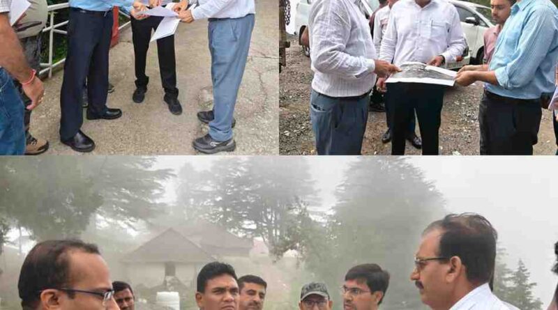 मुख्यमंत्री धामी के नेतृत्व में बदल रही मसूरी की तस्वीर, पर्यटन विकास मॉडल को मजबूती देगी विश्वस्तरीय रोपवे परियोजना,सचिव आवास डॉ. आर. राजेश कुमार ने किया निरीक्षण