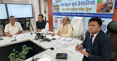 सचिव आपदा प्रबंधन एवं पुनर्वास विनोद कुमार सुमन ने प्रदेश में वर्षा से उत्पन्न स्थिति की ली समीक्षा, अधिकारियों को 24×7 अलर्ट मोड पर रहने के दिए निर्देश