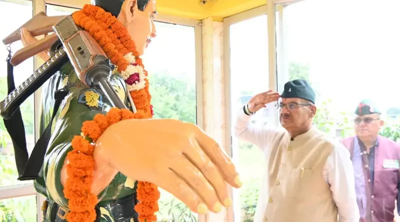 सैनिक कल्याण मंत्री गणेश जोशी ने अमर शहीद राजेश गुरुंग को अर्पित किया श्रद्धासुमन