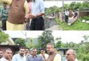 कैबिनेट मंत्री गणेश जोशी ने खालागांव में बरसात से क्षतिग्रस्त मार्ग का किया निरीक्षण, तत्काल पुनर्निर्माण के दिए निर्देश
