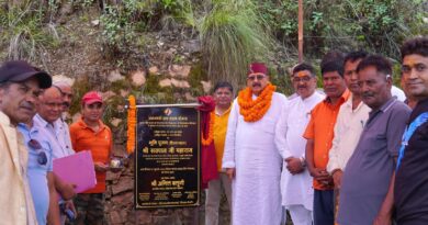 पर्यटन मंत्री सतपाल महाराज ने बीरोंखाल में ₹4.48 करोड़ की विकास योजनाओं का किया लोकार्पण एवं शिलान्यास 