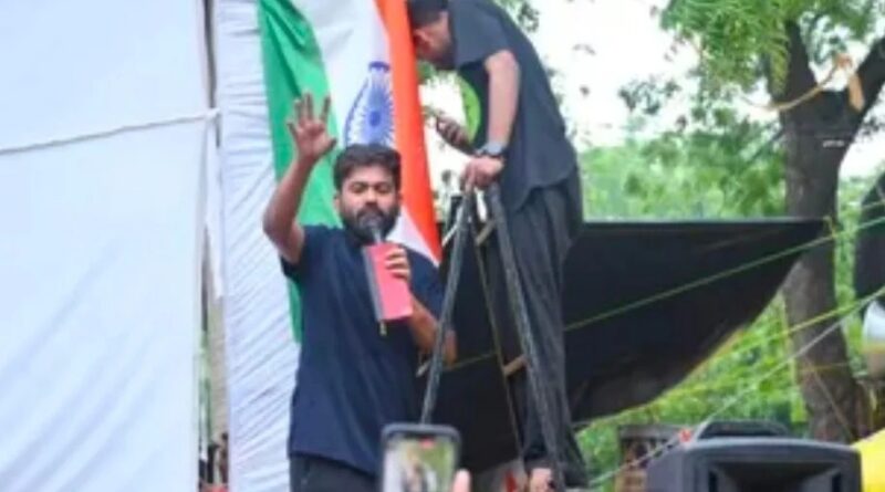 CJP के ‘चलो संसद’ मार्च पर बवाल, हिरासत में अभिजीत दीपके जंतर-मंतर से संसद तक भारी सुरक्षा