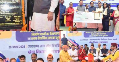 राष्ट्रीय खेल दिवस पर उत्तराखंड को मिली ऐतिहासिक सौगात, हल्द्वानी में खेल विश्वविद्यालय का मुख्यमंत्री धामी और खेल मंत्री रेखा आर्या ने किया शिलान्यास एवं भूमि पूजन