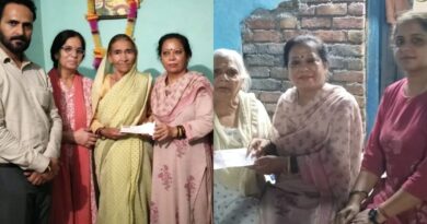 कैबिनेट मंत्री गणेश जोशी के निर्देश पर प्रभावित परिवारों को रुपये 1.20 लाख की सहायता राशि के चेक वितरित