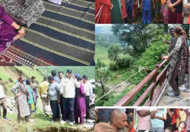 कैबिनेट मंत्री रेखा आर्या पहुंची वड्यूडा गांव, भूस्खलन से प्रभावित क्षेत्रों का स्थलीय निरीक्षण, प्रभावित परिवारों को वितरित की राहत सामग्री