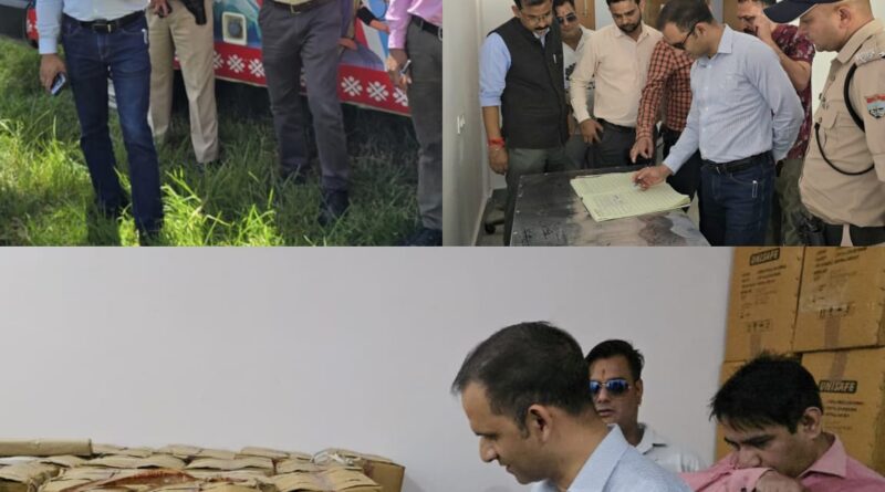 जिलाधिकारी आशीष भटगांई ने राजकीय पशु चिकित्सालय पिथौरागढ़ का किया औचक निरीक्षण , चिकित्सीय सामग्री को अव्यवस्थित रखने पर लगाई कड़ी फटकार