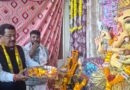 डीएल रोड में गणपति उत्सव की धूम, सूर्यकांत धस्माना ने की आरती
